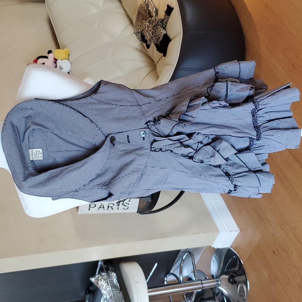 Jottum sleeveless dress top. Size 7-8.